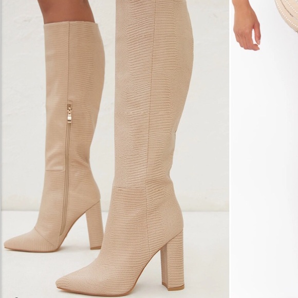 Billini Milla Tall Boot Taupe Womens Size 10 SHOW ME YOUR MUMU - Picture 1 of 10